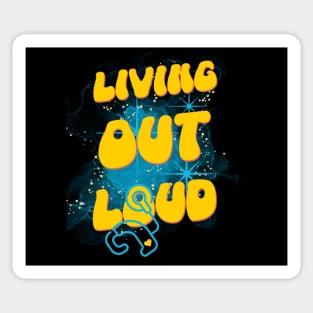 Living Out Loud | Cochlear Implant | Deaf Sticker